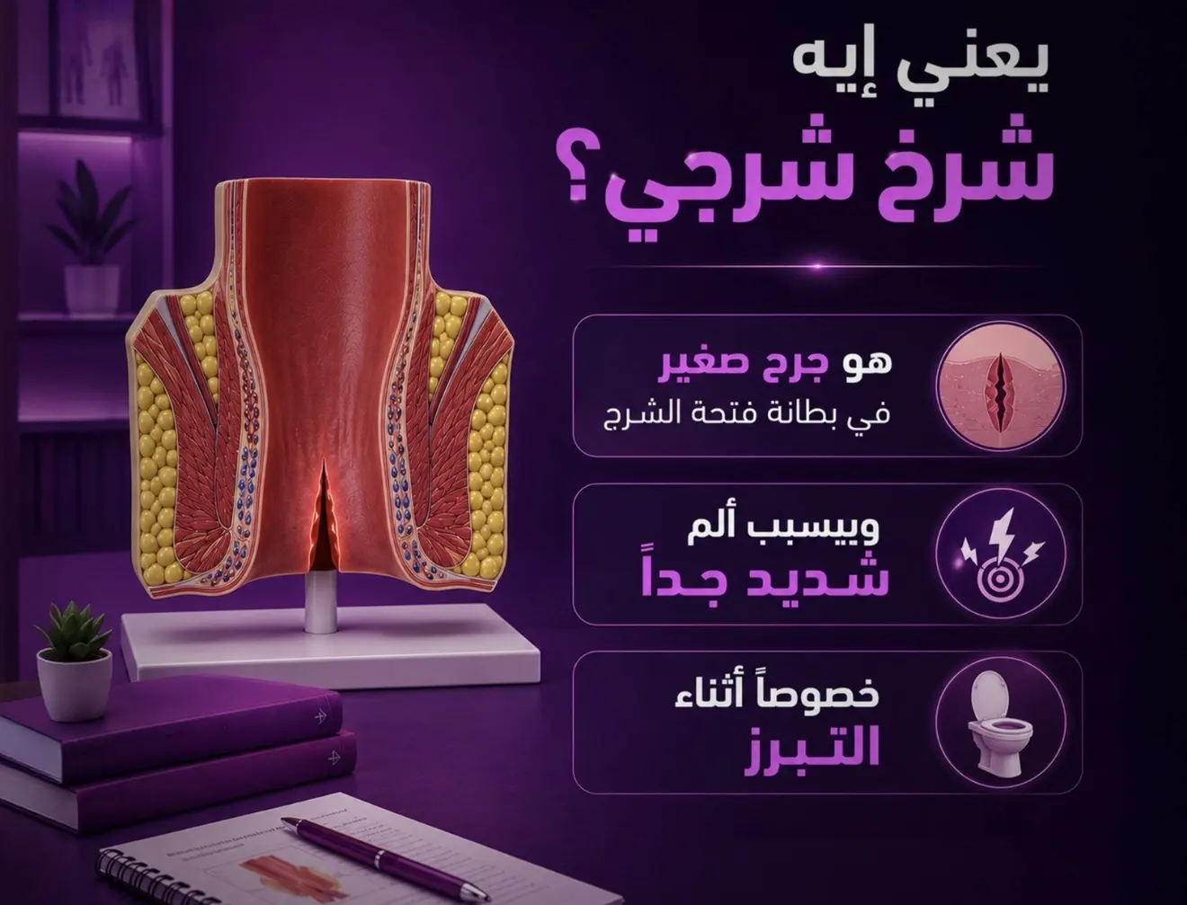 يعني ايه شرخ شرجي